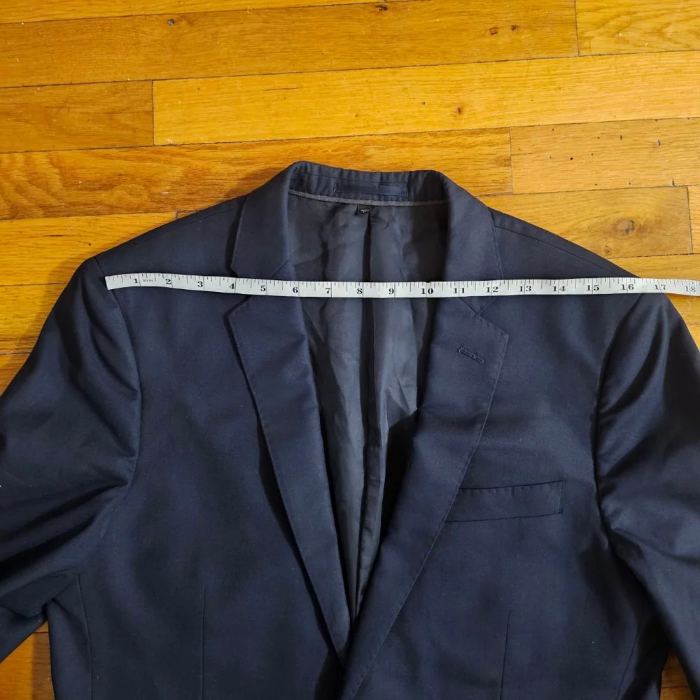 J Crew Ludlow Blazer Loro Piana Super 120s Wool 38 R Navy